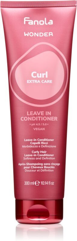 Fanola Wonder Leave-In Conditioner après-shampoing sans rinçage pour cheveux bouclés 300 ml