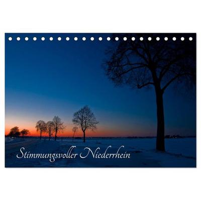 Stimmungsvoller Niederrhein (Tischkalender 2026 DIN A5 quer), CALVENDO Monatskalender