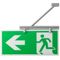 GALERIE Fahnenschild Fluchtweg, Format: 148x297mm