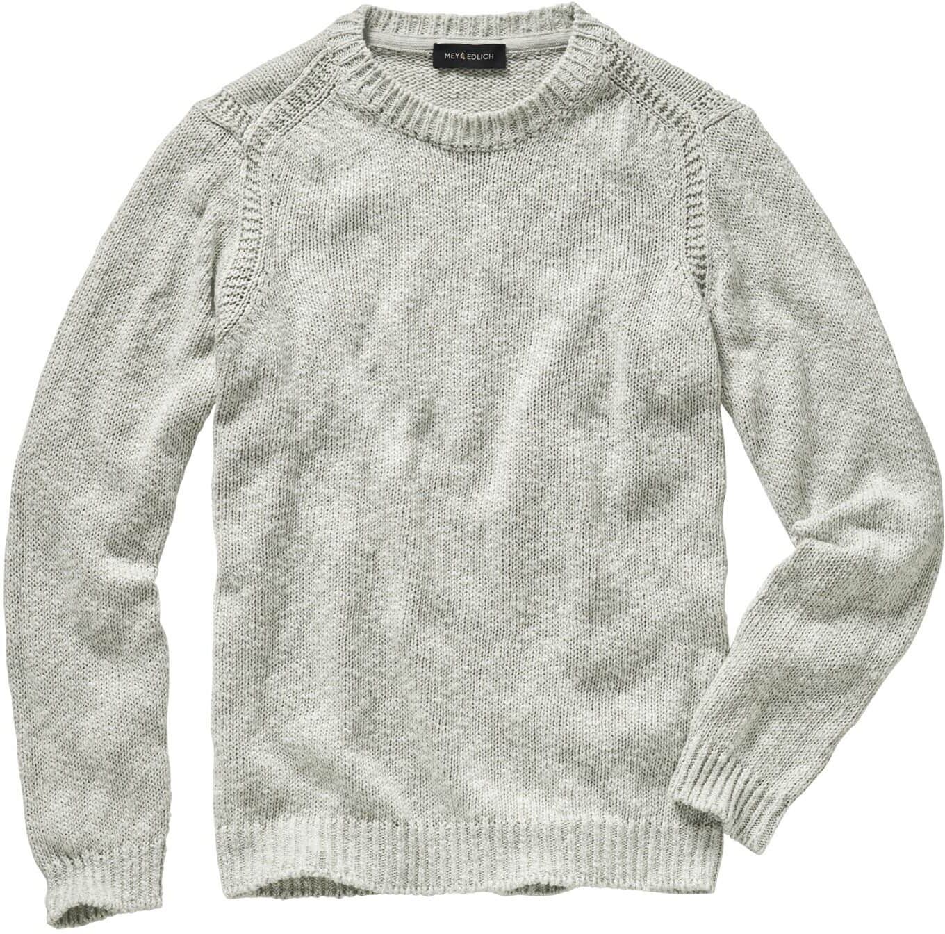 Mey & Edlich Nicht-zu-übersehen-Pullover Grau 58