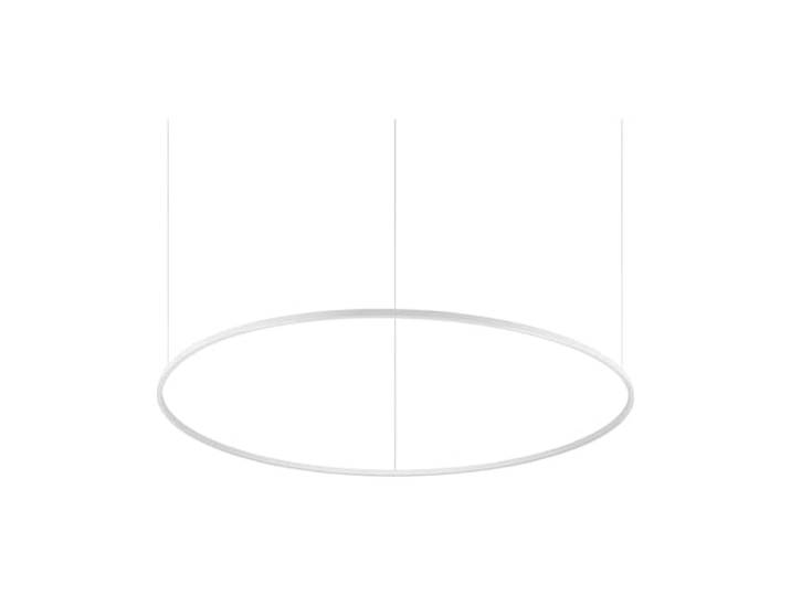 Ideal Lux ORACLE Ringintegrierte LED-Pendel-Deckenleuchte Weiß 150cm 4000K