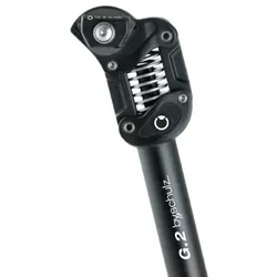 Federsattelstütze bySchulz G.2 Ø31,6mm, 350mm, schwarz, soft 45-65kg