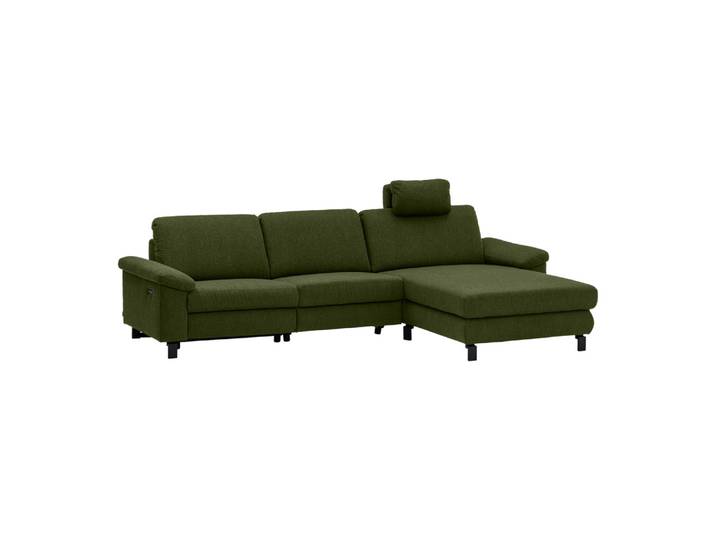 Ecksofa Classica Basic, Johann Jakob, oliv, Textil