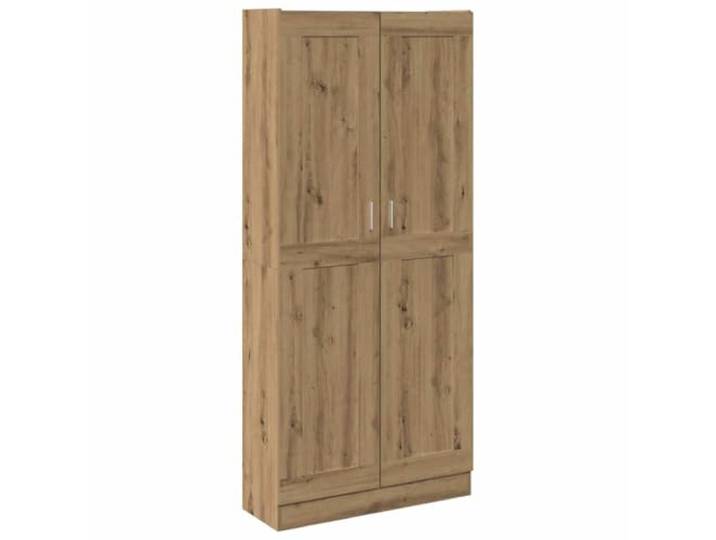 GFMGUEMV Highboard Artisan-Eiche 82,5x30,5x185 cm aus Holzwerkstoff mit viel Stauraum und Griffen, pflegeleicht durch feuchtes Tuch