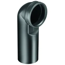 Schell PE-Wand-WC-Ablaufbogen Doppellippen-Dichtung, DN90/90, 296980099 296980099