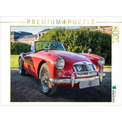 CALVENDO Puzzle MG A 1500 Roadster (GB, 1956) | 1000 Teile Lege-Größe 64 × 48 cm Foto-Puzzle für glückliche Stunden