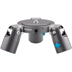 Novoflex TrioPod Stativbasis (Metall), Stativ, Schwarz