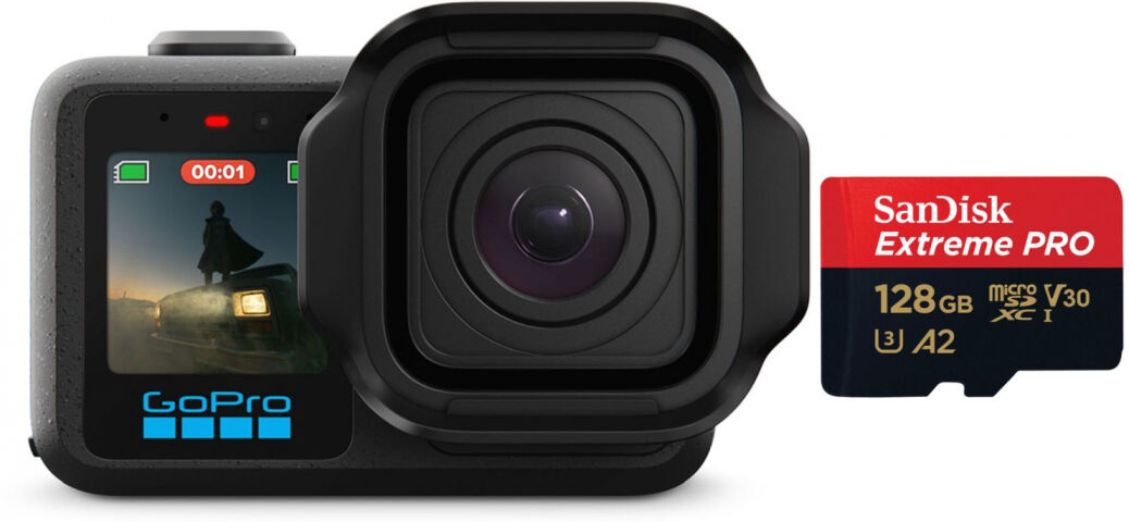 GoPro MISSION 1 + SanDisk microSDXC 128GB V30