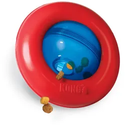 KONG Gyro Large rot | Hundespielzeug für Leckerlis