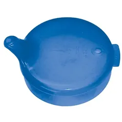 Schnabelbecher Oberteil 4 mm blau transluzent