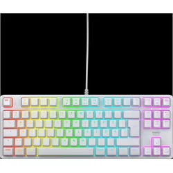 Cherry XTRFY K4V2 TKL keyboard (DE, Kabelgebunden), Tastatur, Weiss