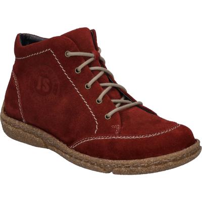Stiefelette JOSEF SEIBEL "Neele 01, rot", Damen, Gr. 37, rot, Obermaterial: 100% Rindsleder Leather cow., Schuhe Stiefelette