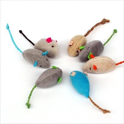 Uplift Treasures Catnip Plush Mouse Toy Set For Kittens And Indoor Cats mouse Toys 1pc