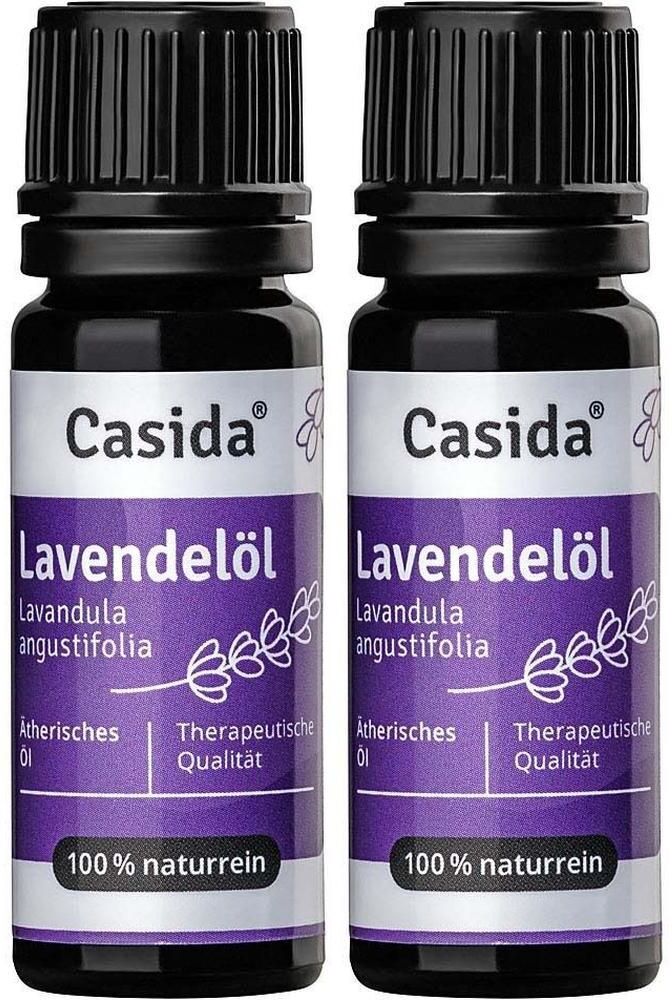 Casida Lavendel ÖL naturrein ätherisch 2x 2x10 ml Ätherisches Öl