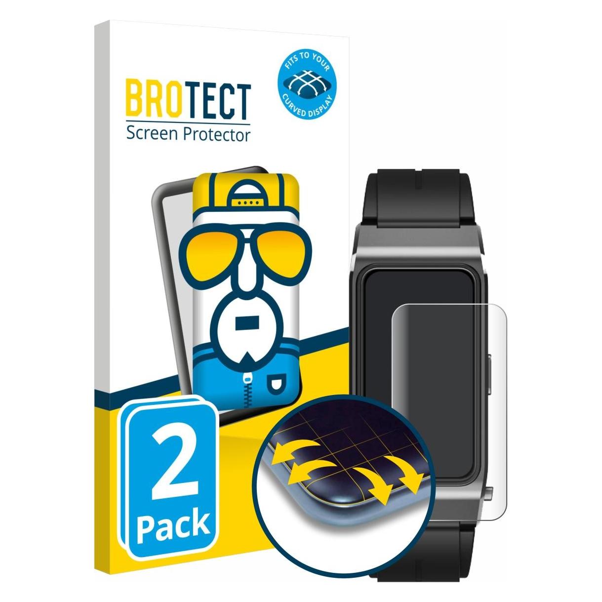 Brotect Fullscreen Schutzfolie Displayschutz Folie Klar Transparent (5159821)