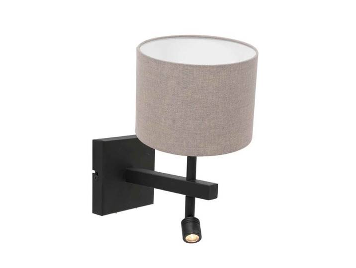 Slaapkamer lamp Stanger met leeslampje Steinhauer - 8203ZW
