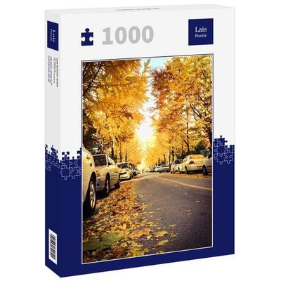 Lais Puzzle Straße im Herbst 1000 Teile