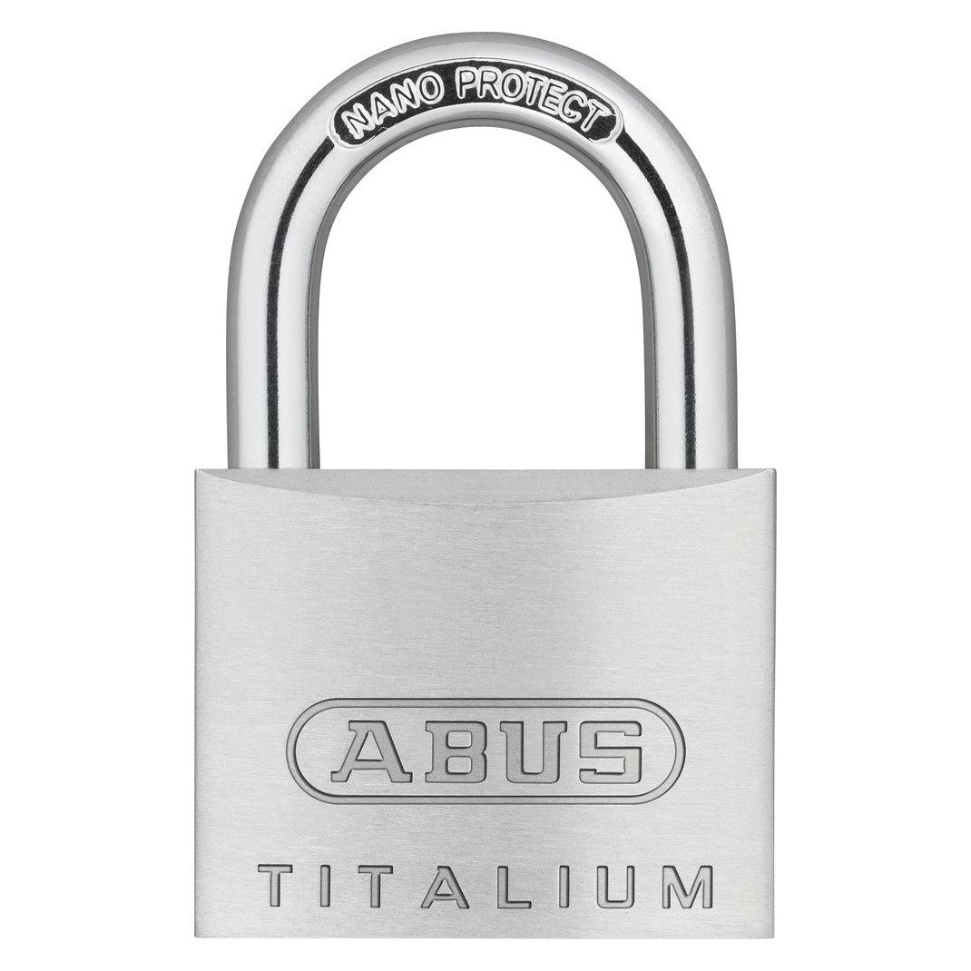 Abus 4 Vorhängeschloss Quads 64TI/40 silber (569609)