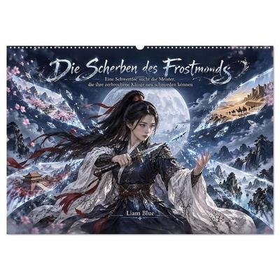 Die Scherben des Frostmonds (Wandkalender 2027 DIN A2 quer), CALVENDO Monatskalender