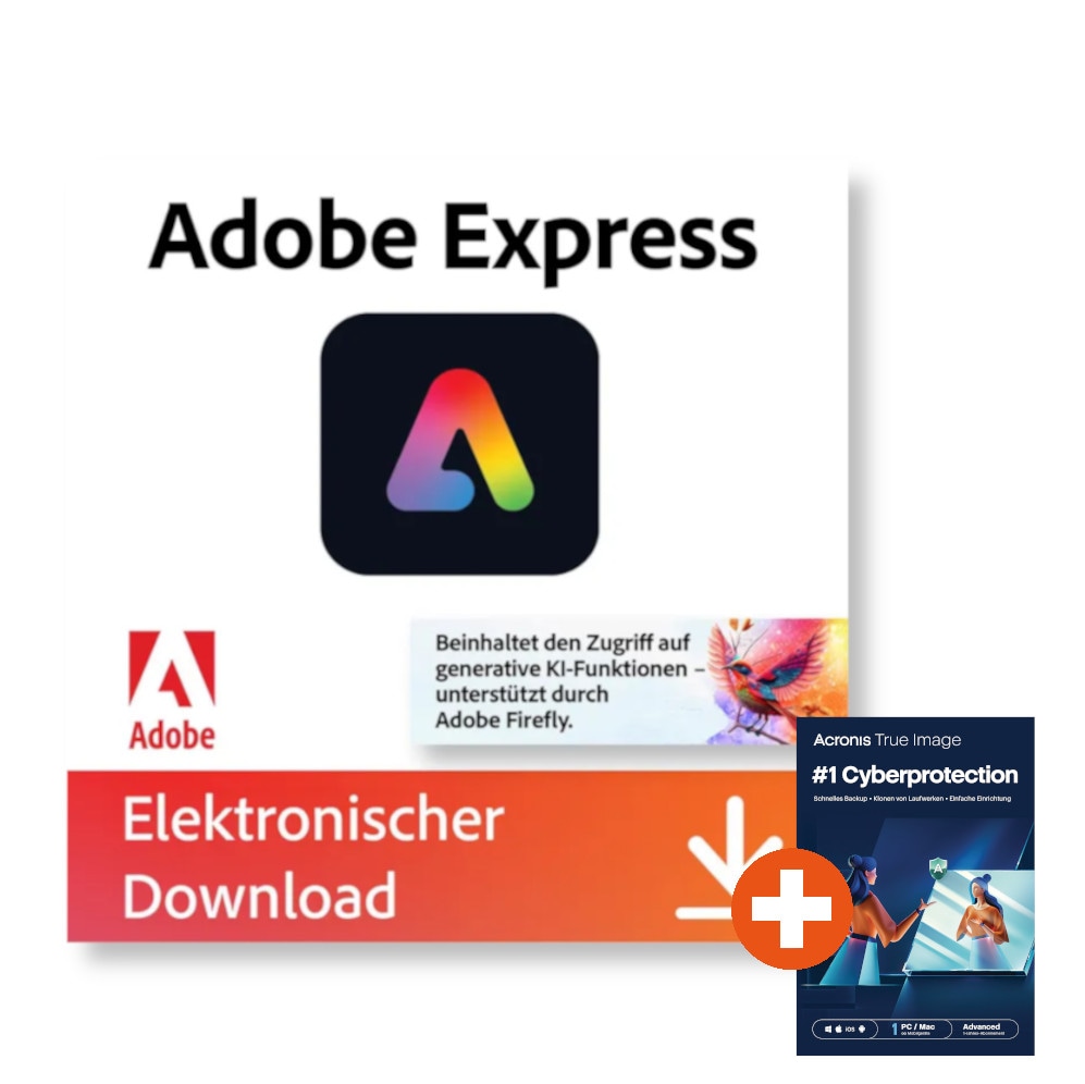Adobe Express Premium | Download & Key | inkl. Acronis True Image 65324505