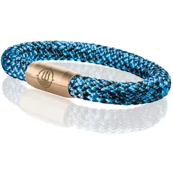 SEEMANNSGARN - FEHMARN - schwarz blau - 8 MM