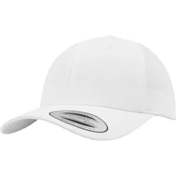 FLEXFIT Unisex Gebogende Classic Snapback Kappe Klassische Cap 7706 white one size