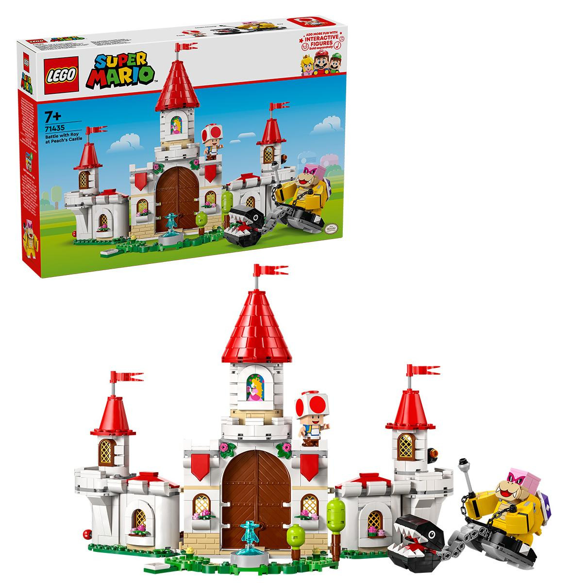 LEGO Super Mario De strijd tegen Roy in Peachs kasteel 71435