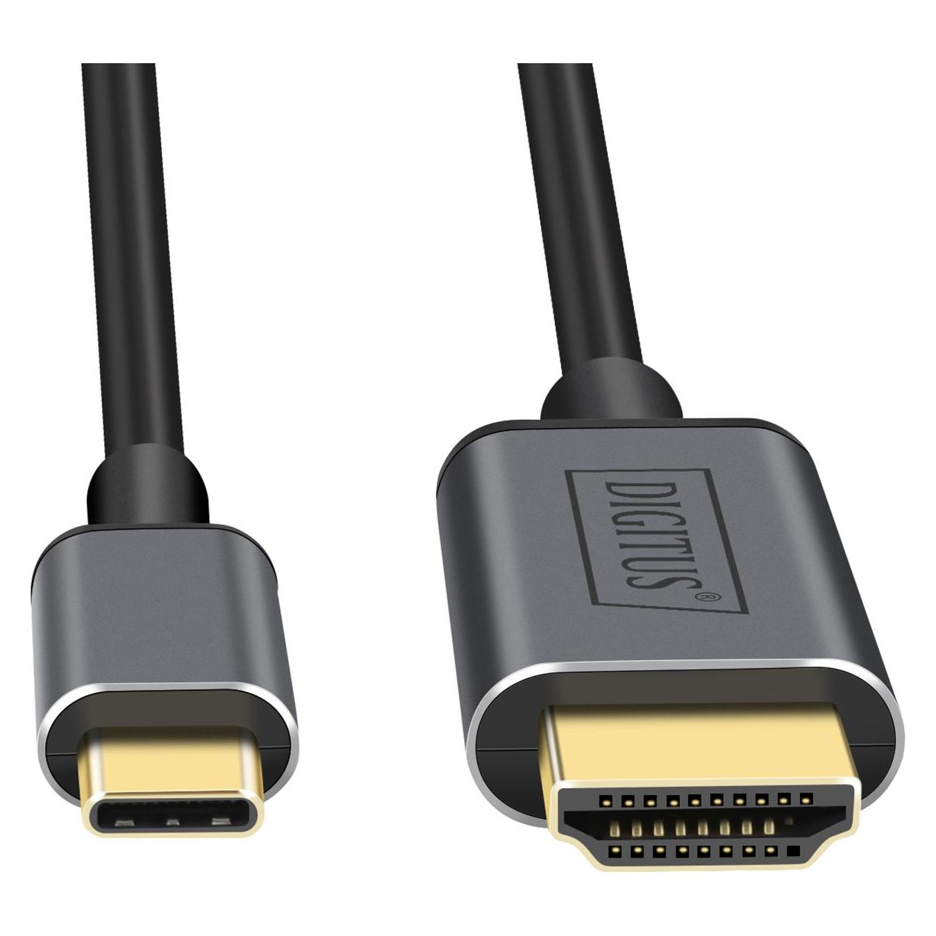 Digitus USB Typ C - HDMI (Typ A) (1.80 m) (DA-70821)