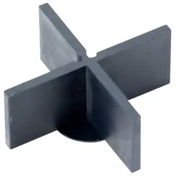 Sanpro Fugenkreuze mit 1 mm Bodenplatte, Größe 3 mm / Höhe 20 mm, Anzahl 300 Stück