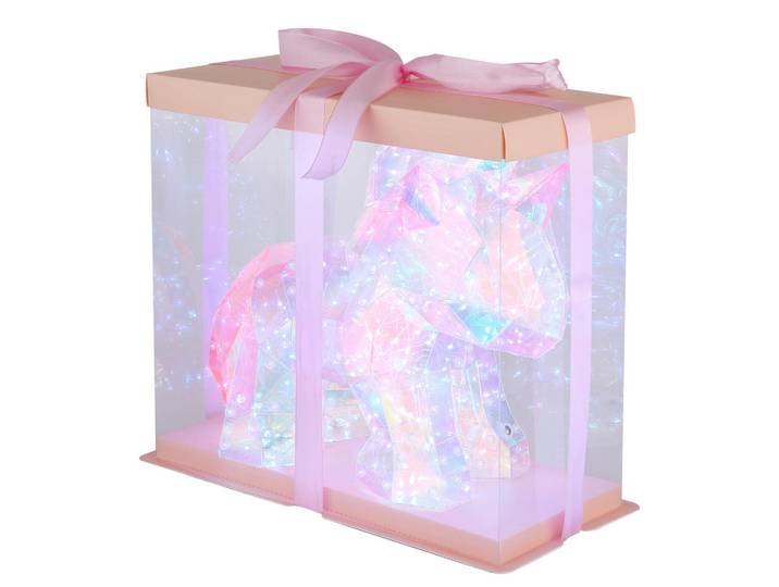 Globo Led-Tischleuchte Brondar, Pink, Kunststoff, 14x26x30 cm, CE, Touch-Schalter (on/off), Lampen & Leuchten, Innenbeleuchtung, Tischlampen