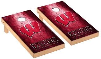 Skip's Garage Wisconsin Badgers Museum Cornhole Board Set