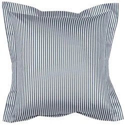 Janine Bettwäsche modernclassic Mako-Satin 3911 atlantik Kissenbezug mit Stehsaum 40x40 cm