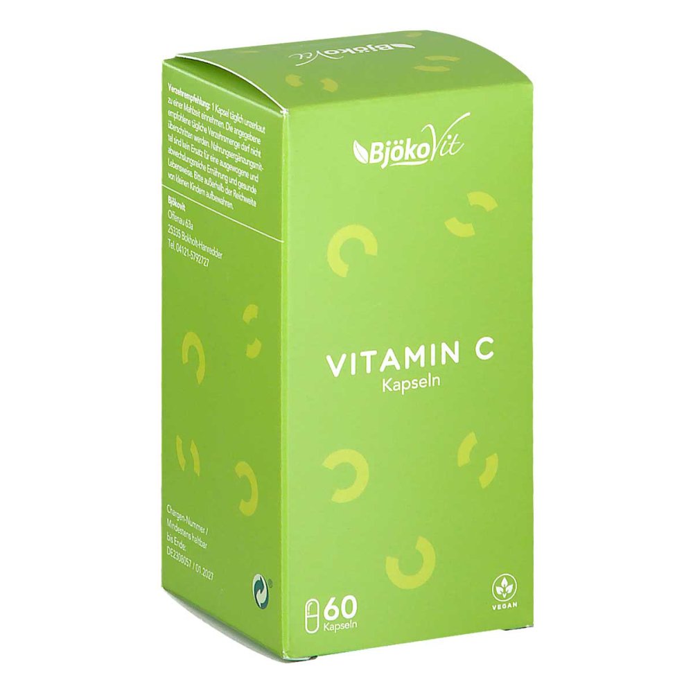 Kolbe Nutrition GmbH Vitamin C Gepuffert 500 Mg Vegan Kapseln 19131615
