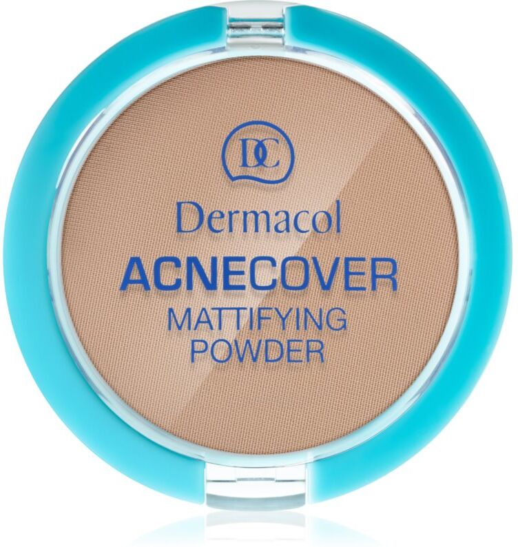 Dermacol Acne Cover Kompaktpuder für problematische Haut, Akne Farbton Sand 11 g