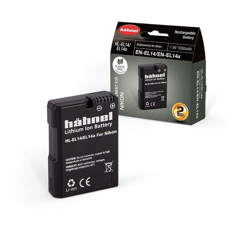 Hähnel Ersatzakku HL-E14a - Typ Nikon EN-EL14a retail