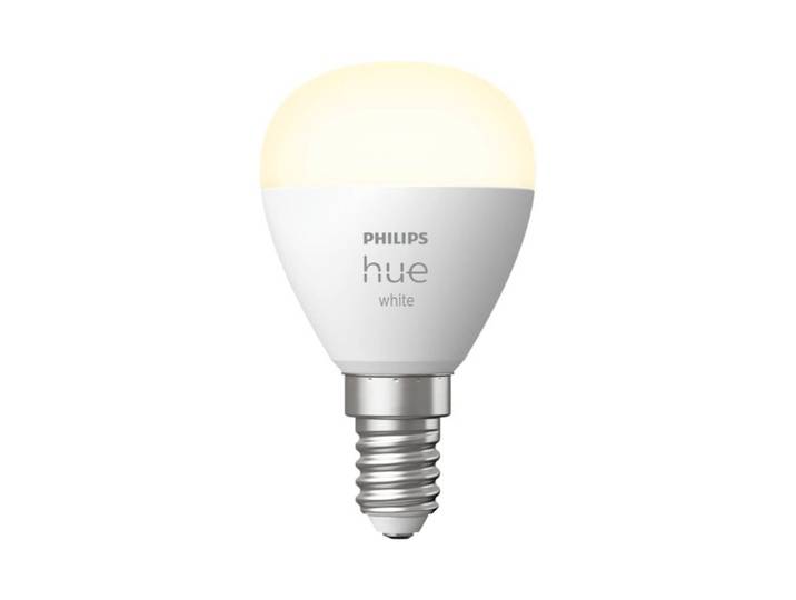 Philips Hue White Tropfenform E14 5.7W Einzelpack