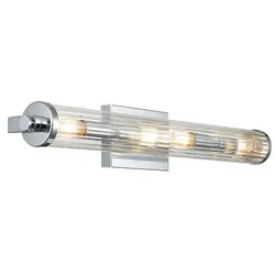 Azores 4-flammige Wandleuchte – Poliertes Chrom