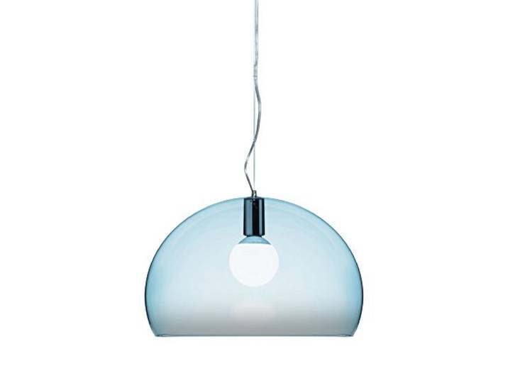 Kartell FL/Y\, Lampe à Suspension\, Bleu Nuage