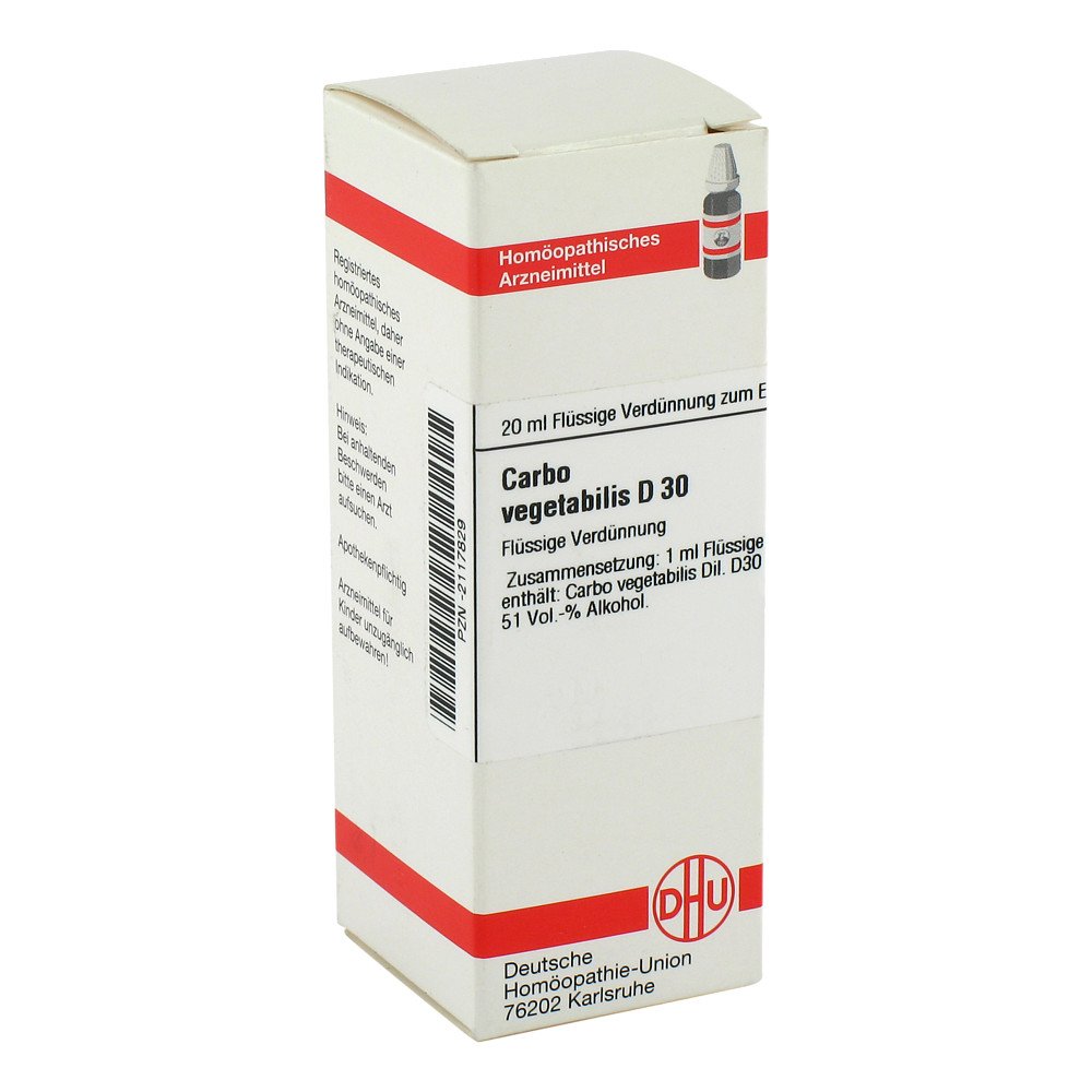 DHU-Arzneimittel GmbH & Co. KG Carbo Vegetabilis D30 Dilution 02117829