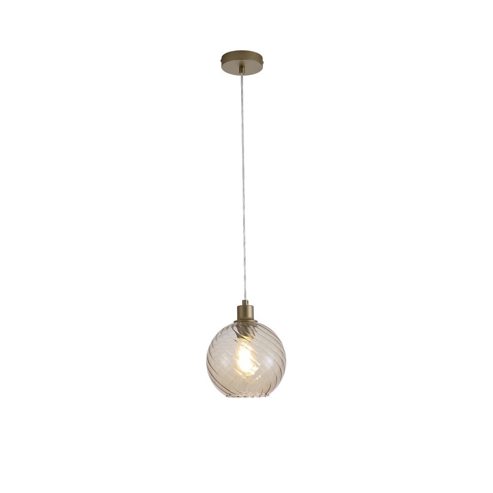 Searchlight Radiance Hanglamp - Goud/Messing - Transparant
