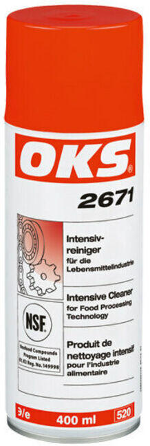 OKS Nettoyant intensif, industrie alimentaire 2671 400 ml NSF K1,K3 bombe aérosol (1050430178)