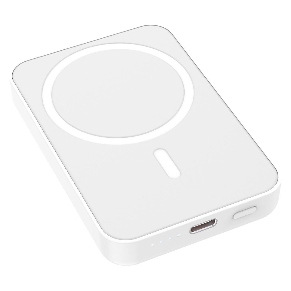 Wave MagPower Plus Extra Power Bank, 10000 mAh (10000 mAh, 15 W) (WAVE-POWER-MSC-10K-WT)