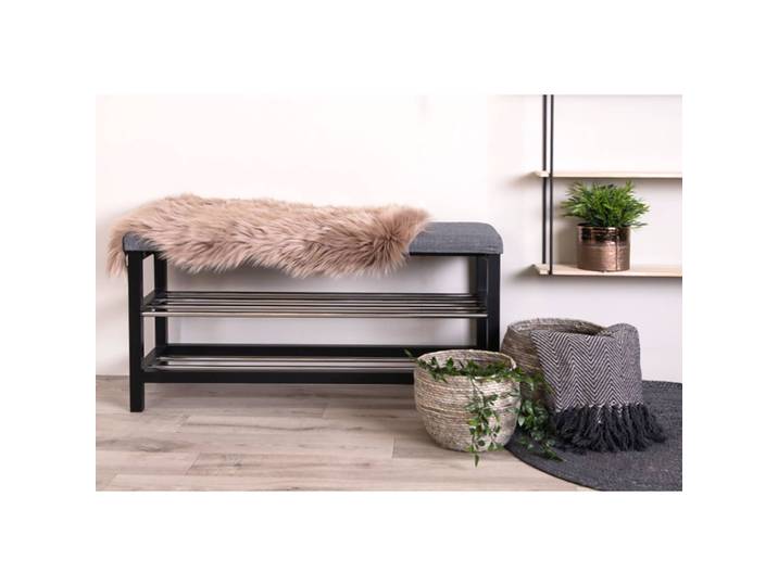 Banc d’entrée Paco 100 x 50 x 34cm Gris