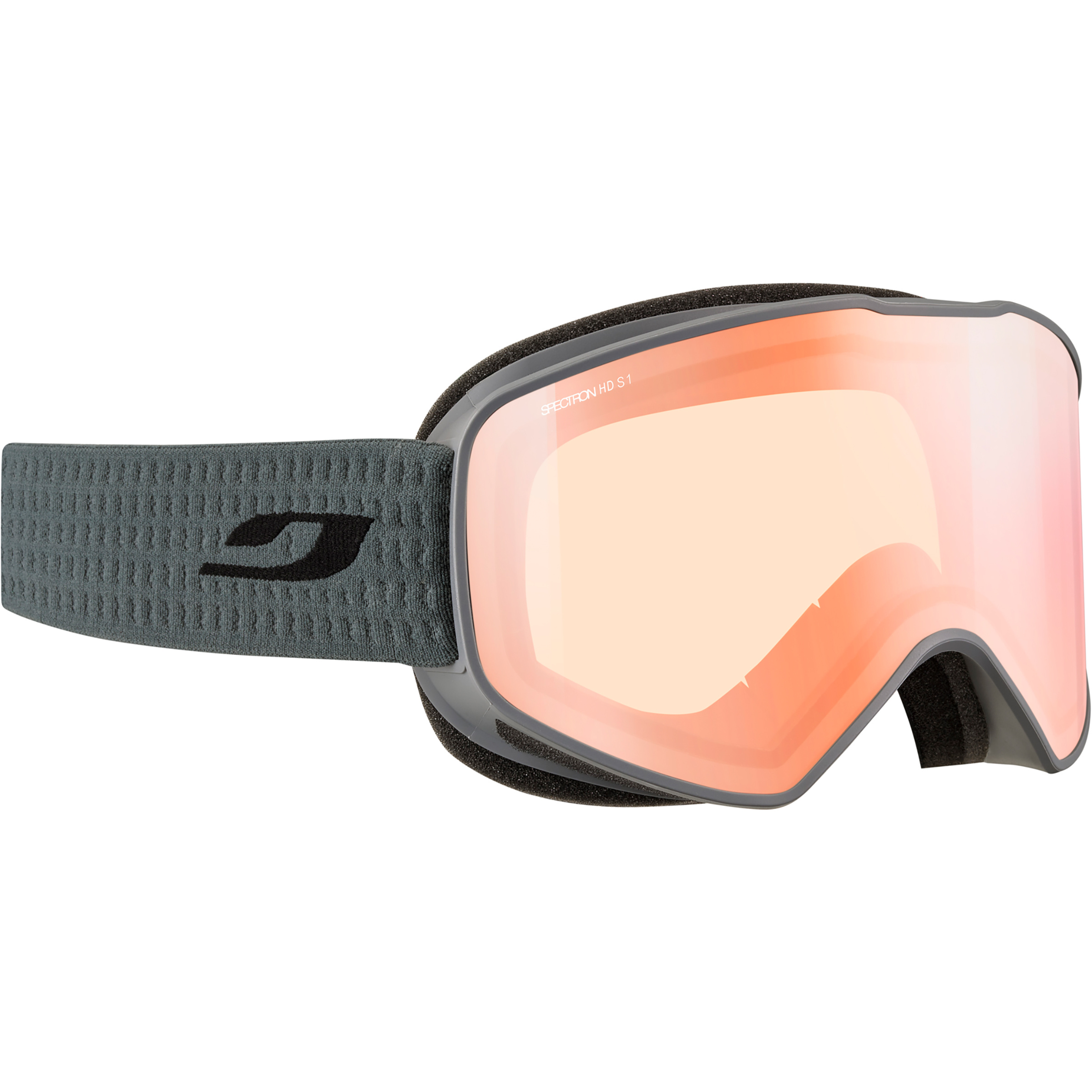 Julbo Cyclon Spectron HD 1 Skibrille Skibrillen grau-schwarz zinnoberrot Größe L Freeride | Skifahren | Skitour