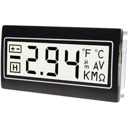 TDE Instruments, Energiemessgerät, Digitales Einbaumessgerät Digitalmultimeter für Schalttafeleinbau