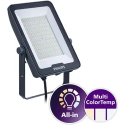 Philips, Fassadenbeleuchtung, LED-Strahler (12000 lm, IP65)