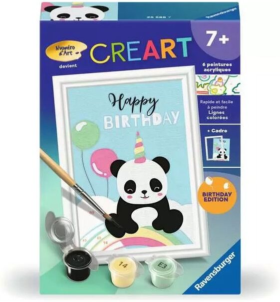 CreArt Kids 8x12cm : Happy Birthday - Ravensburger