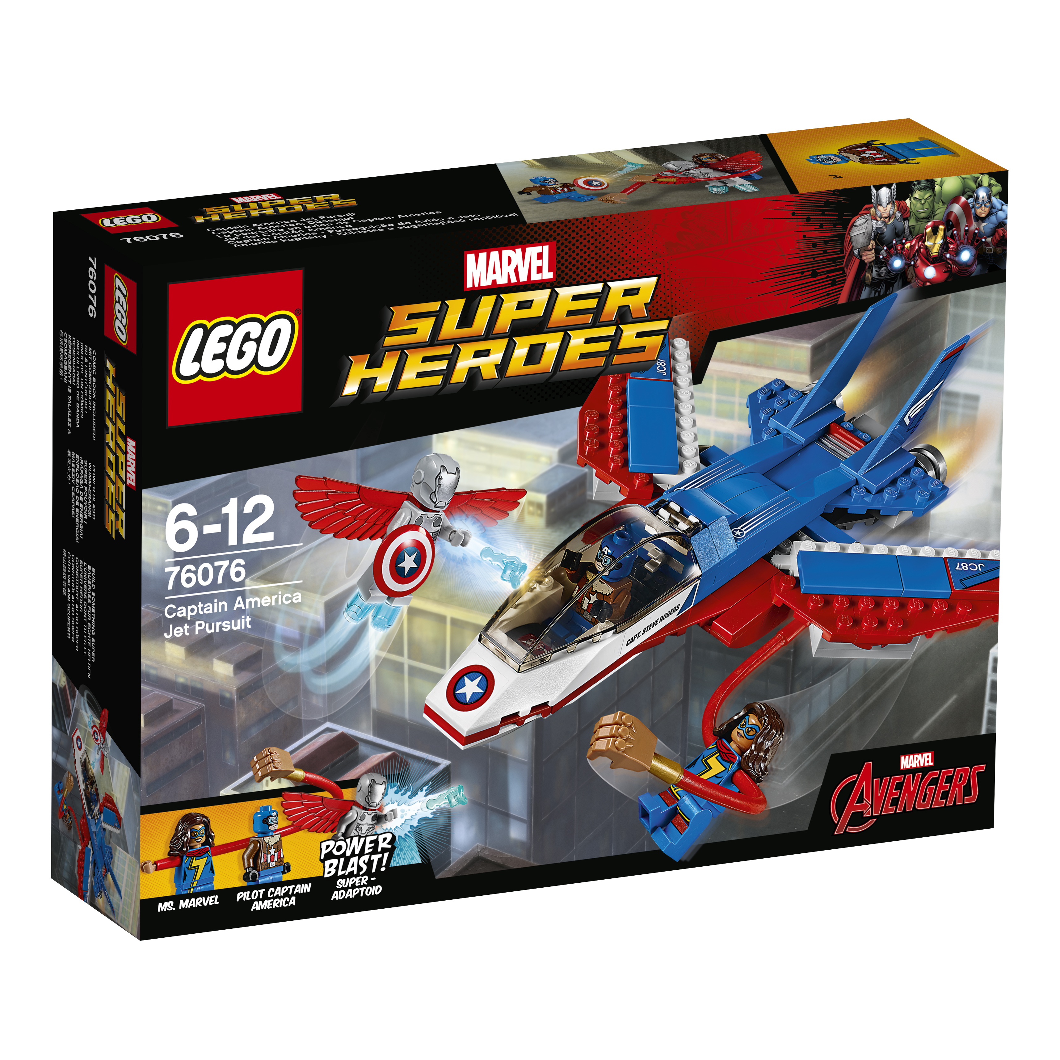 LEGO Marvel Super Heroes Captain America: Düsenjet 76076