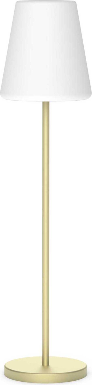 New Garden Lola Slim 120 LED vloerlamp messing