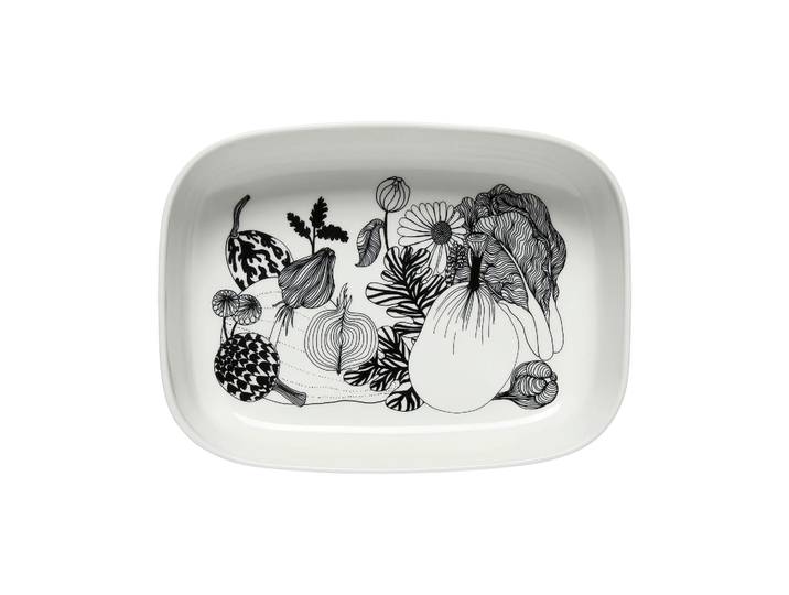 Marimekko Bol de service Oiva Siirtolapuutarha Blanc-noir